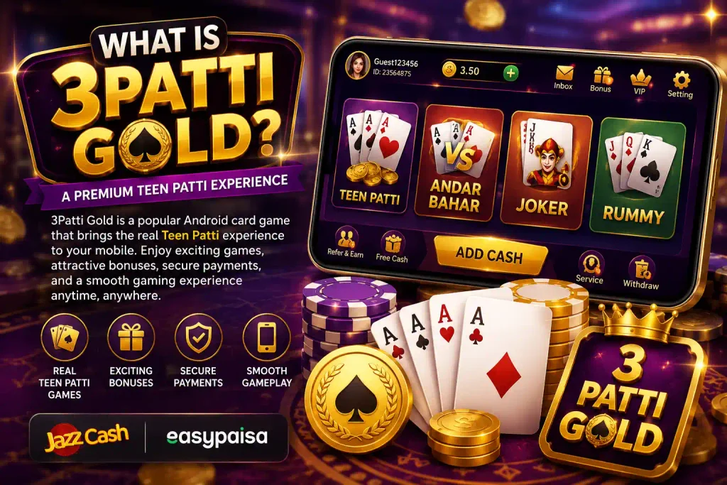 3 patti gold top earning games in pakistan
